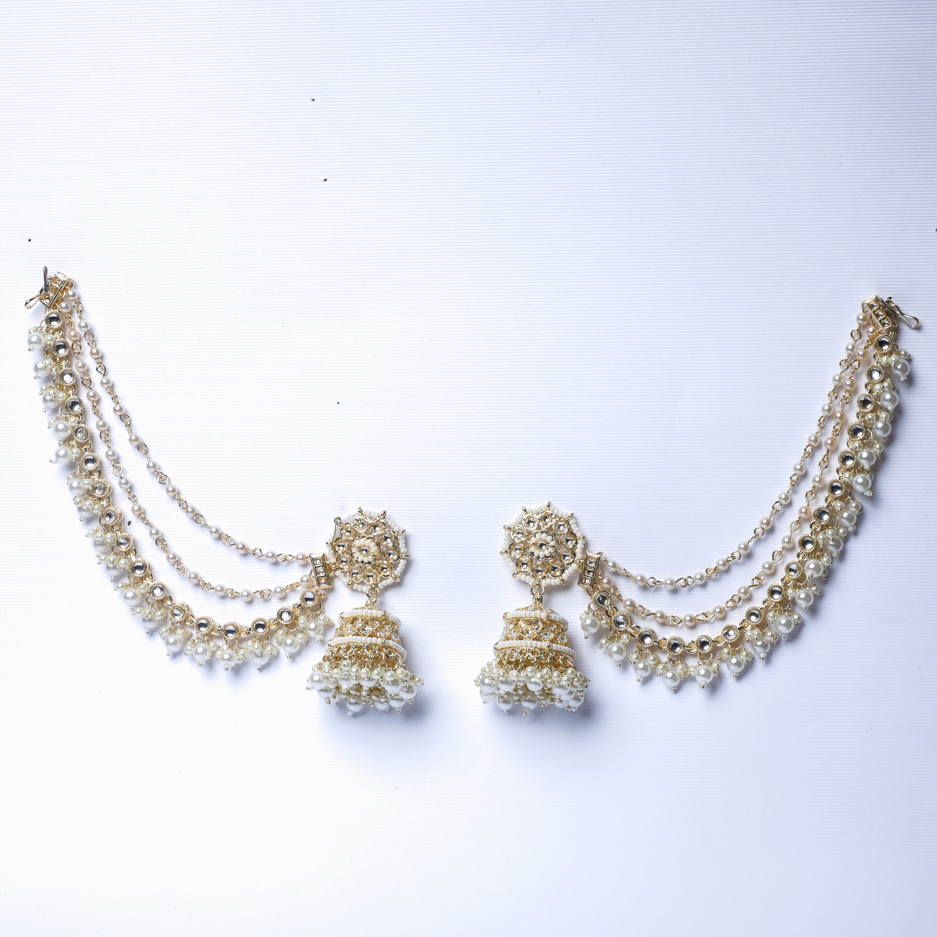 Lustrous Pearl Jhumka